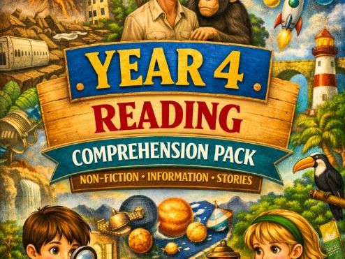 Year 4 - Reading Comprehension Pack