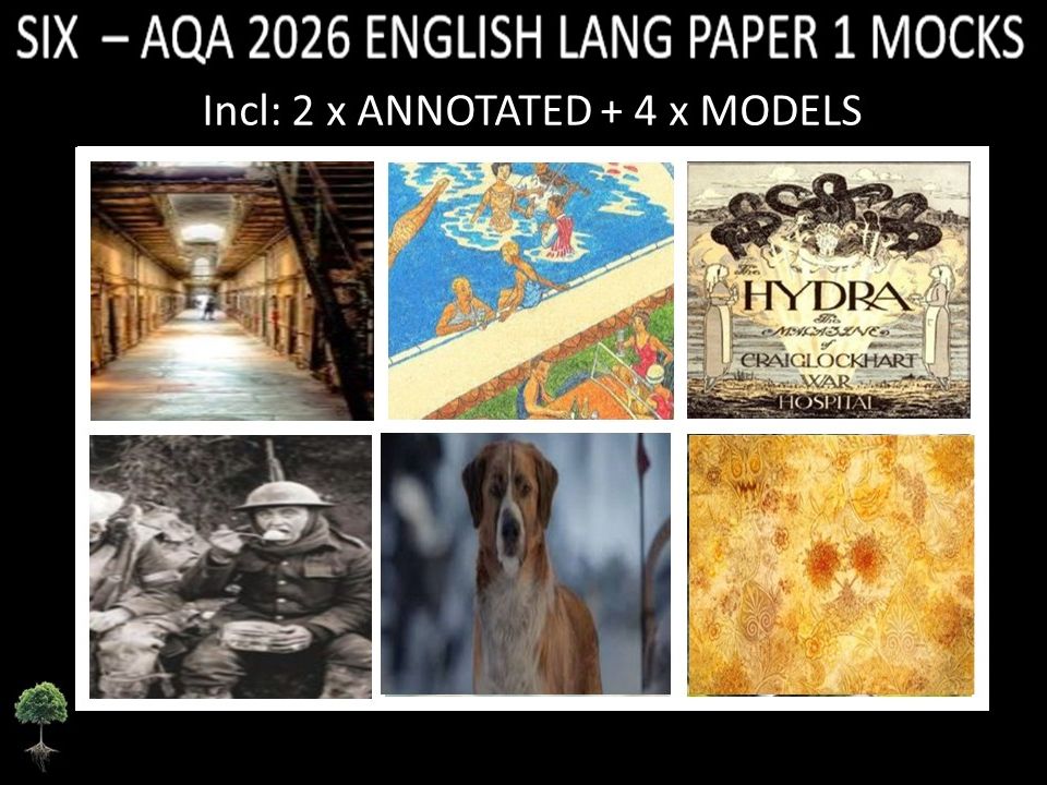SIX - AQA PAPER 1 | 2026 FULL MOCKS | ANNOTATED | MODELS