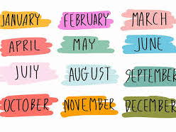 KS2 French Months of the Year Powerpoint