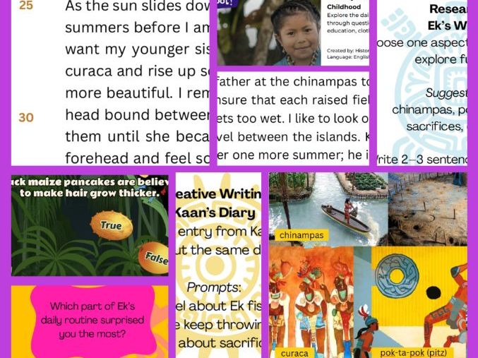 Maya Civilisation: Childhood - Lesson Pack