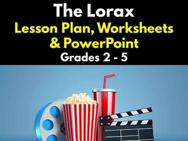 The Lorax Lesson Plan, Worksheets & PowerPoint | Grades 2 - 5
