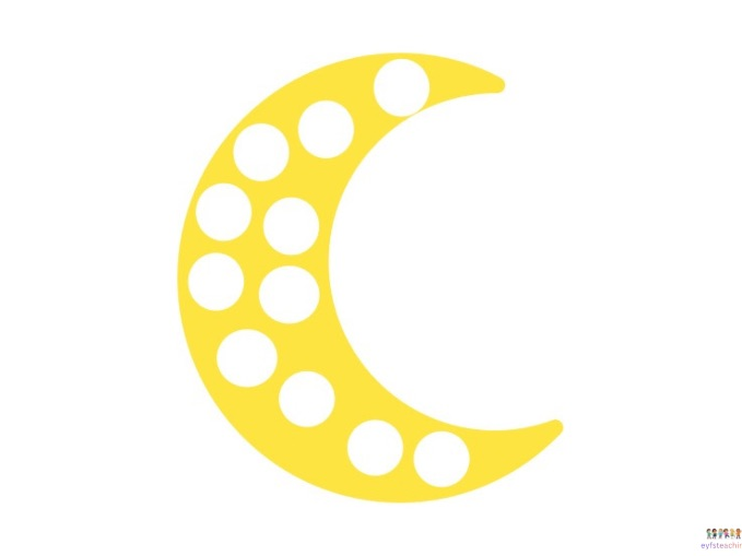 Moon & Star cut outs