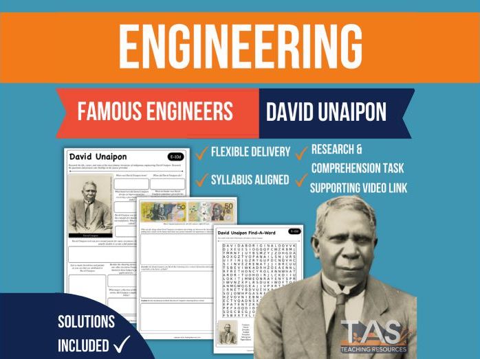 Engineer David Unaipon Research Task