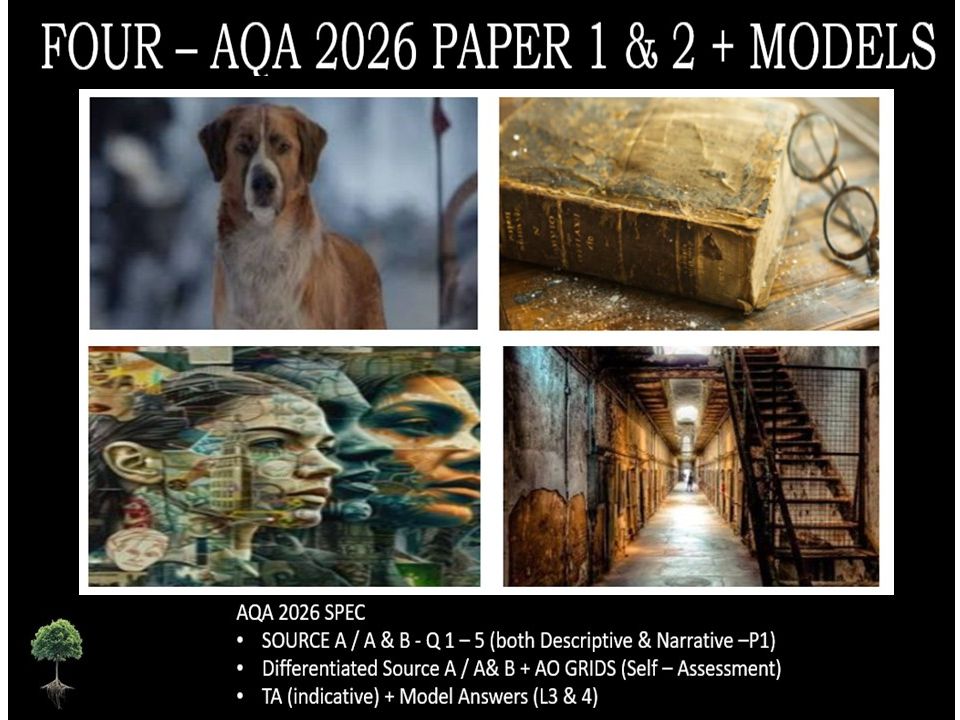 FOUR - AQA PAPER 1 & 2 | 2026 FULL MOCKS | MODELS
