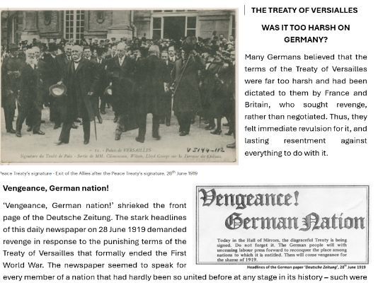 Treaty of Versailles: Germany’s Reaction – Complete Lesson Pack