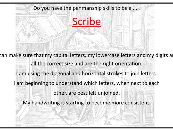 Pen Licence Handwriting Progression Posters | Quill to Scholar | KS2 Handwriting