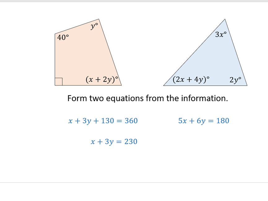 COMPLETE Simultaneous Equations Scaffolded Lessons KS4/KS3