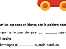 La seguridad Vial para niños - ELE or UK beginners