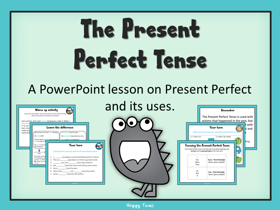 Present Perfect Tense Poster