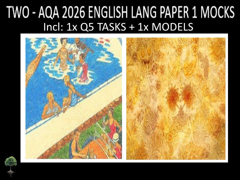 TWO - AQA PAPER 1 | 2026 FULL MOCKS | Q5 TASKS | MODELS