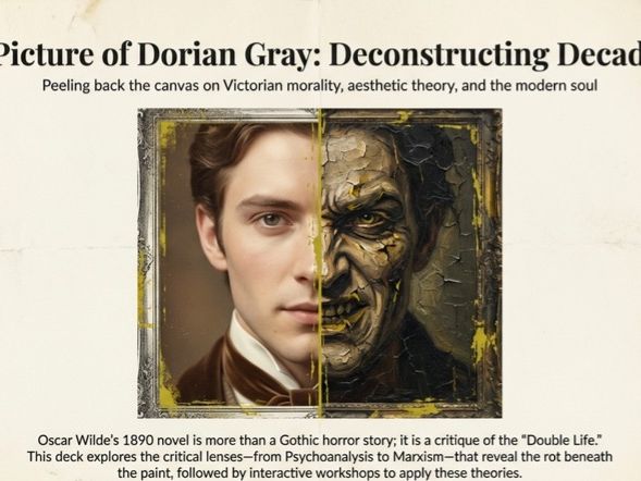 The Picture of Dorian Gray Teaching Unit | Senior English