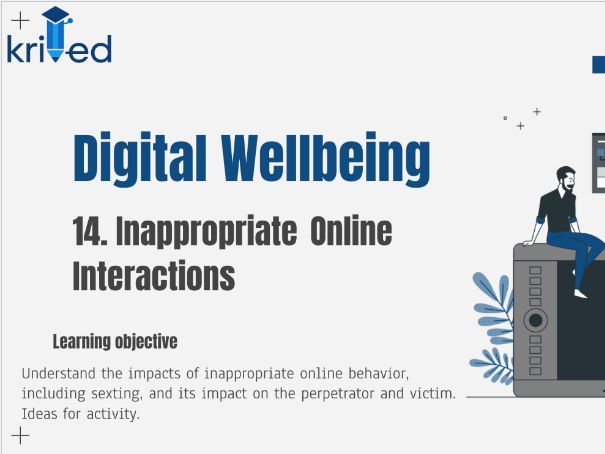 Inappropriate Online Interactions – KS4 Year 11 PSHE Sexting & Online Behaviour