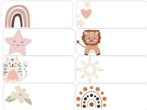 Editable Name Labels | Primary Classroom | Printable