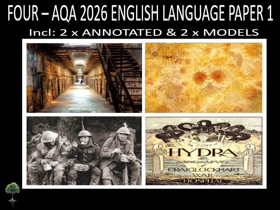 FOUR - AQA PAPER 1 | 2026 FULL MOCKS | ANNOTATED | MODELS