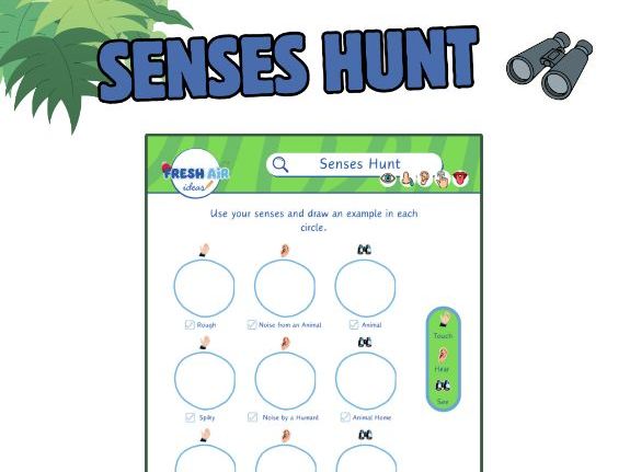 Senses in Nature Adventure Activity