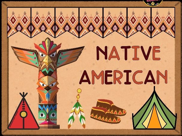 Native American Totem Pole Bulletin Board Kit