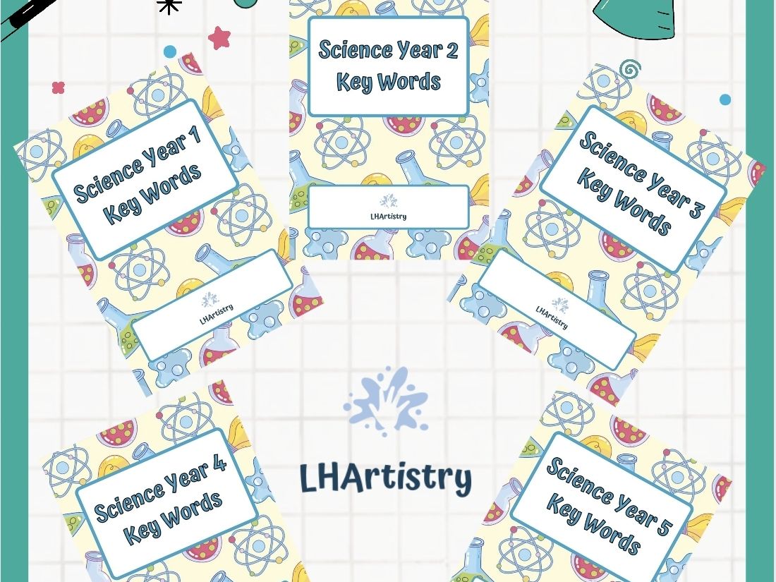 Primary Science Vocabulary Year 1-5