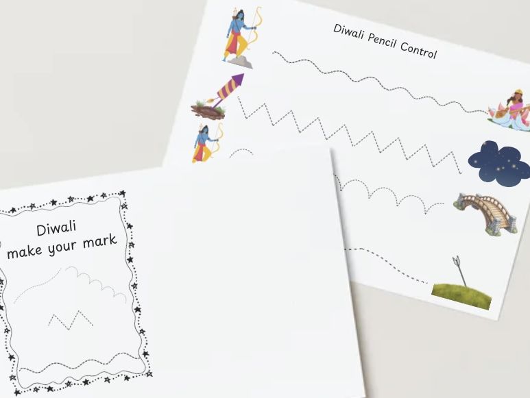 Diwali pencil control