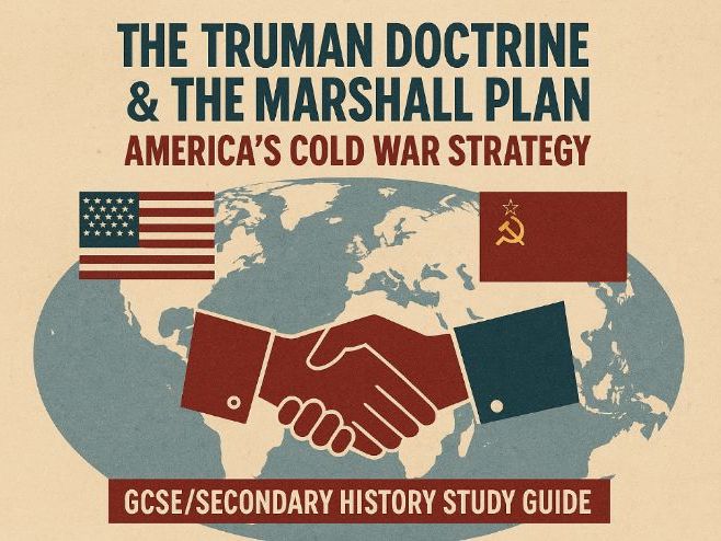 GCSE History Revision: The Truman Doctrine & Marshall Plan Explained with Exam Practice