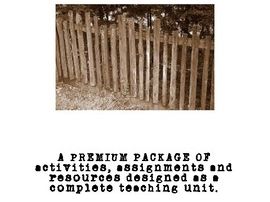 "Fences" (by August Wilson) Complete Premium Package