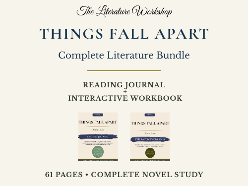 Things Fall Apart Literature Study Bundle | Reading Journal & Interactive Workbook | Achebe