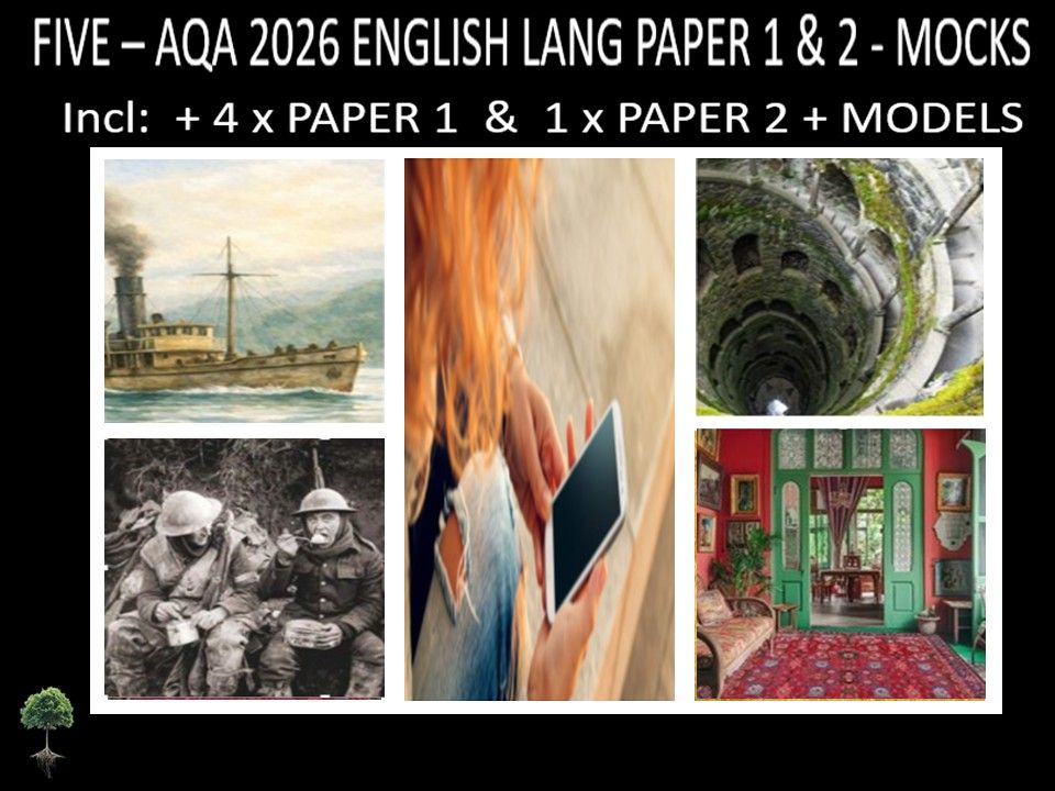 FIVE - AQA PAPER 1 & 2 | 2026 FULL MOCKS | MODELS