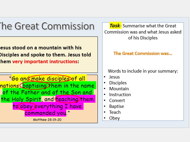 Evangelism & Missionary in Christianity