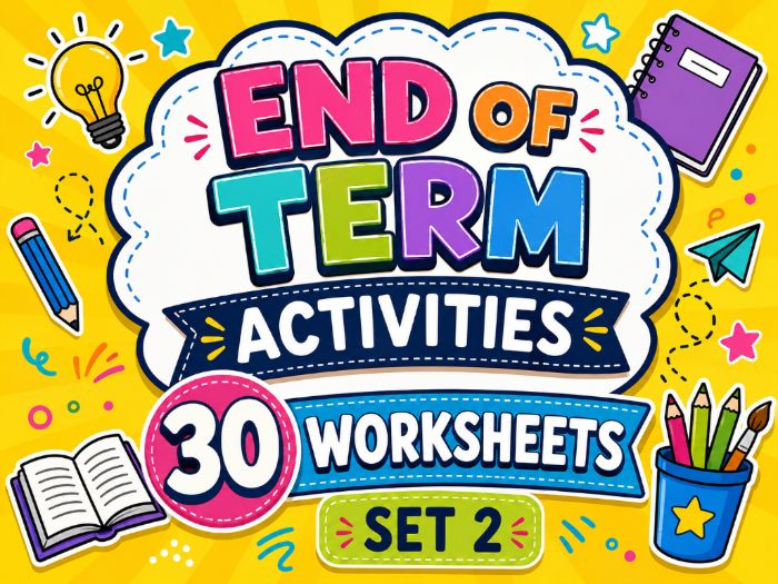 30 End of Term Art Activities Set 2 | Creative Cover Lessons Bundle | KS2 KS3 KS4