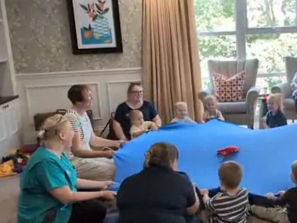 25 Stretchy Lycra Activities for Early Years | EYFS Music, Movement & Sensory Play