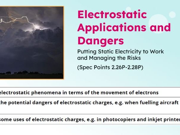 IGCSE Physics: Electrostatic Applications and Dangers | Edexcel Modular | Unit 2 | L14 | Physics onl