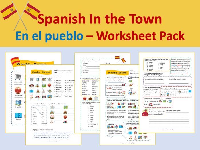 Spanish Places in the town