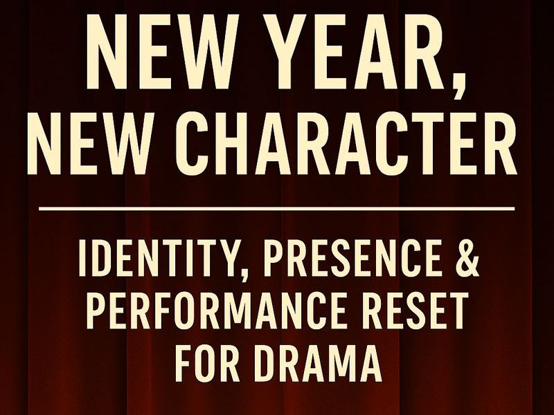 New Year, New Character | Identity, Presence & Performance Reset for Drama