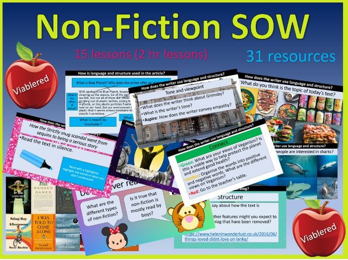 Non-fiction scheme of work KS3 Close Reading