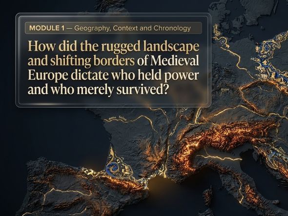 Medieval Europe – Geography, Context and Chronology (Year 8 History)