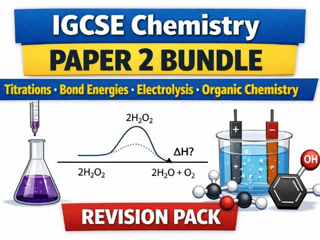 IGCSE Chemistry Paper 2 Revision Bundle