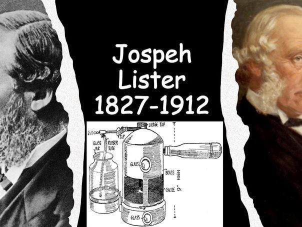 Joseph LISTER BACTERIOLOGY Sterilisation ANTISEPTIC SURGERY Homeschooling GCSE
