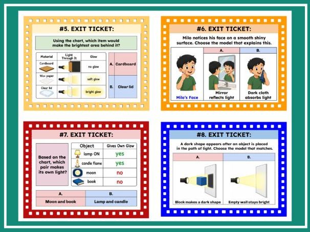 NGSS 1-PS4-3 Movement of Light: Transparent, Translucent, Opaque Materials | 1st Grade Science