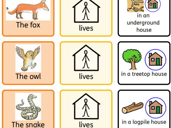 Gruffalo Colourful Semantics