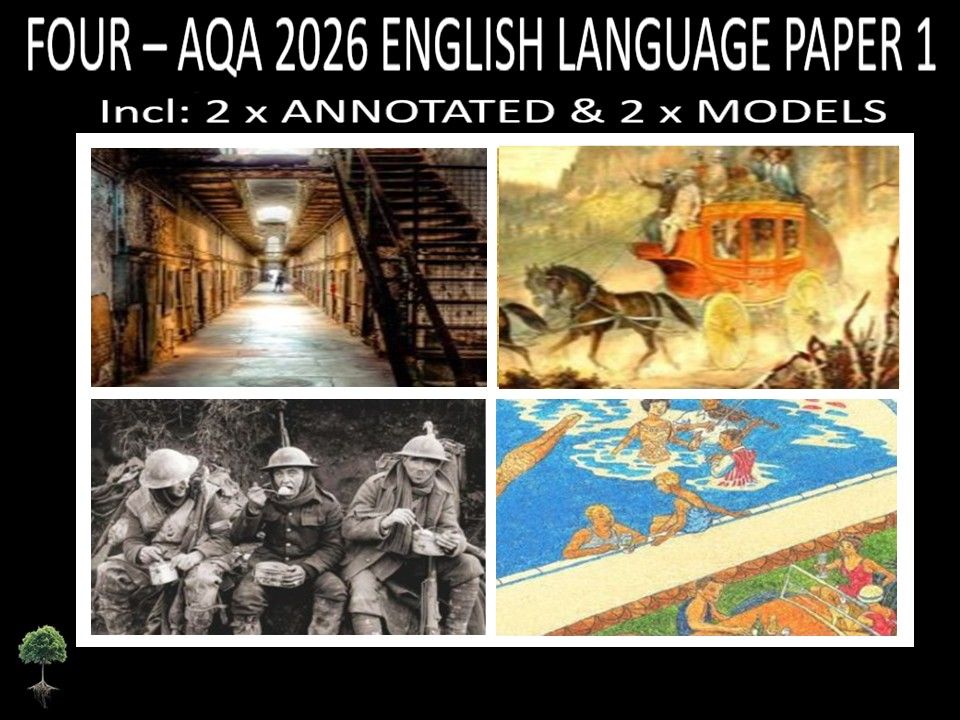 FOUR - AQA PAPER 1 | 2026 FULL MOCKS | ANNOTATED | MODELS