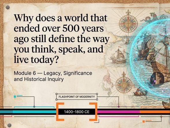 The Emergence of the Modern World – Legacy, Global Change and Historical Inquiry (Year 8 History)