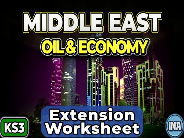 Natural Resources and the Economy in the Middle East - KS3 Geography Extension Pack