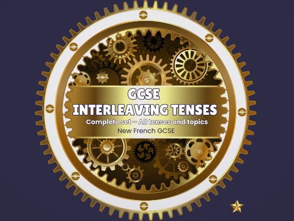Interleaving tenses – Complete starter bank – French GCSE