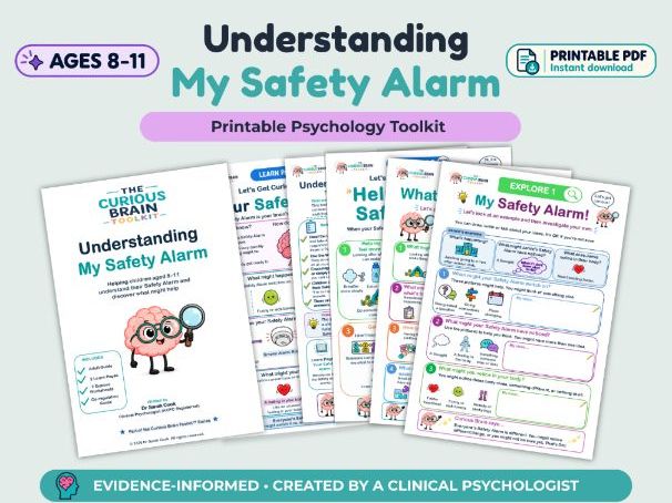 Child Anxiety & Safety Alarm – ELSA, SEND & Emotional Regulation Toolkit