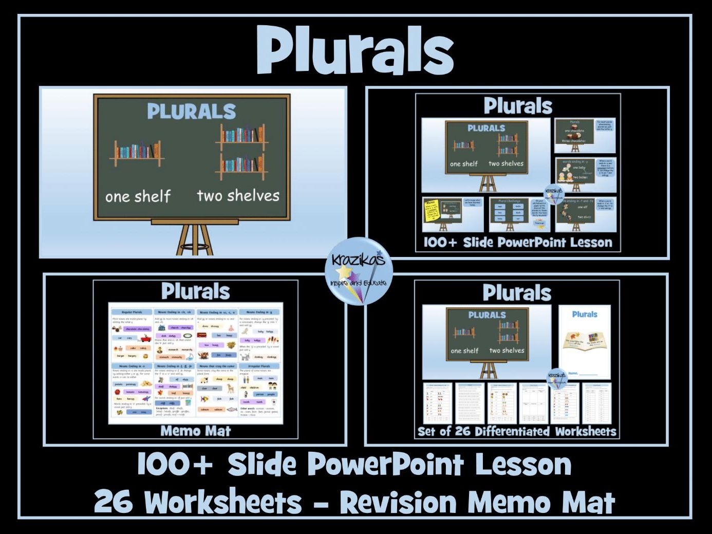 Plurals Teaching Resources