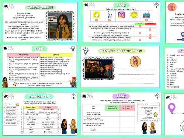 Y Daith by Aneirin Karadog – Complete 18-Lesson Scheme of Work | NEW WJEC GCSE Core Cymraeg Unit 4