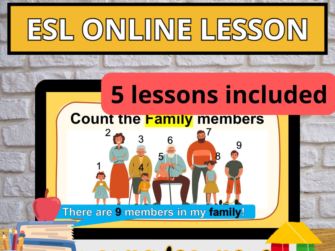 Online Curriculum. English For Young Learners Unit 2: Family Digital Resources