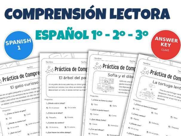 Spanish Reading Comprehension A1 | 15 Short Stories with Questions Spanish 1
