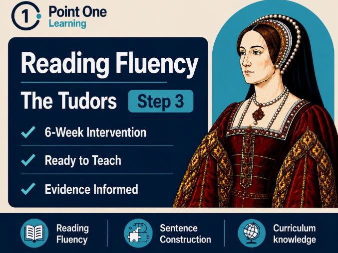 KS2 Reading Fluency Intervention | Tudors | Step 3