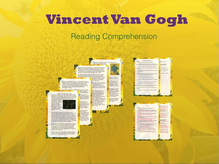 Reading Comprehension: Vincent Van Gogh