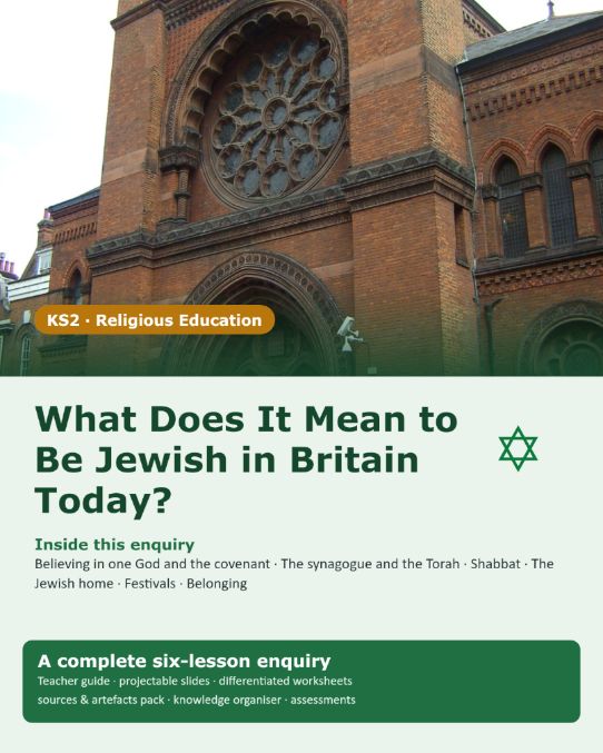 What Does It Mean to Be Jewish in Britain Today | KS2 RE Unit